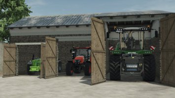 Small Combine Garage FS25