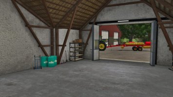 Stone Barn With Workshop FS25