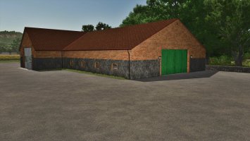 Stone Barn With Workshop FS25