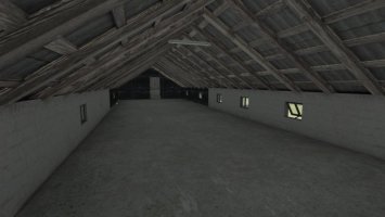 Cow Barn With Garages FS25