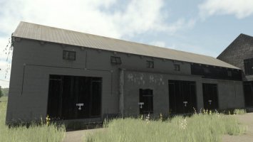 Cow Barn With Garages FS25