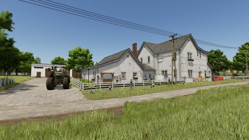DOWNLOAD SAVEGAME ZIELONKA greenery MEDIUM  FARM FS25