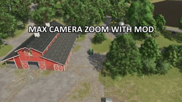 Extended Outdoor Camera Zoom FS25