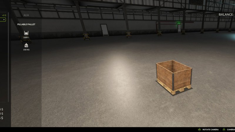 Fillable Pallets FS25