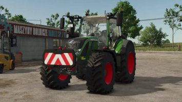 Front warning sign FS25