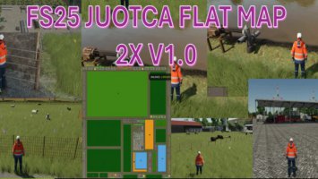 FS25 Juotca Flat Map 2X V1.0 fs25