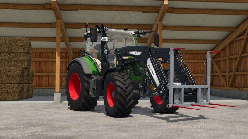 Hydraulic Bale Fork FS25