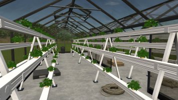 Hydroponics Greenhouse FS25