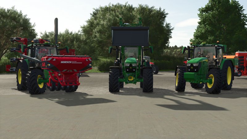 John Deere 6R Medium UK Spec FS25