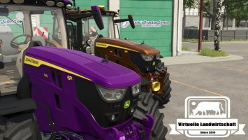 John Deere 6R Series with choice of colors V1.1.0.0 FS25