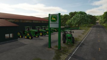 John Deere Händlerschild fs25