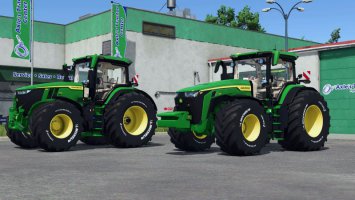 John Deere with Engraved Michelin Tires