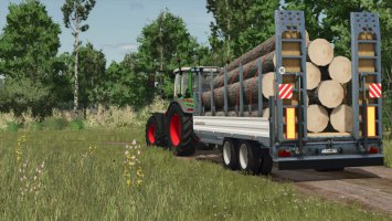 Lizard Low-Bed Trailer FS25