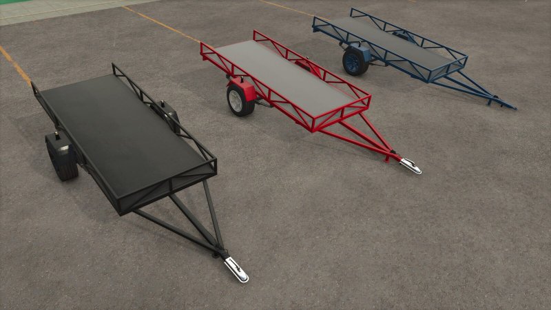 Eidechse Selbstgebauter Trailer FS25