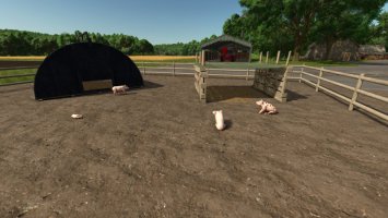 Pigspen with Shelters and Arks V1.0.0.1 FS25 Pigspen with Shelters and Arks V1.0.0.1 FS25