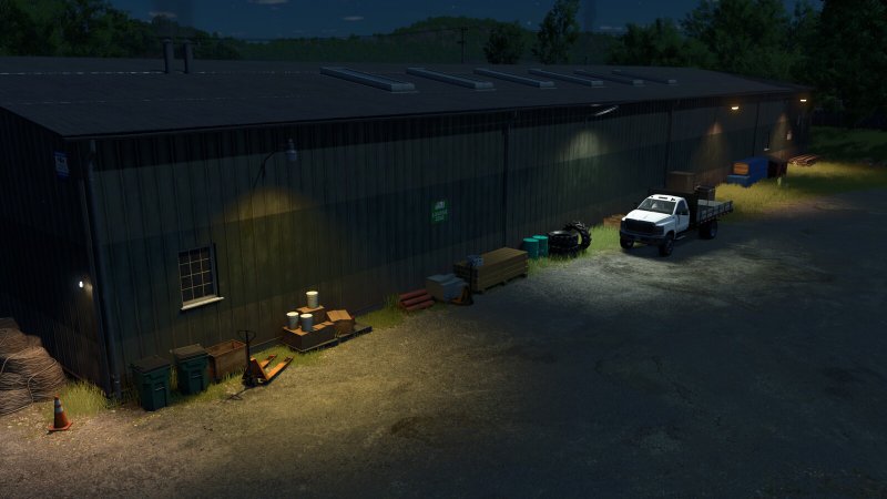 Placeable Wall Lights v1.0.1.1 FS25