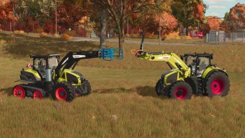 Quicke front loader set Q8M V1.0.0.1 fs25