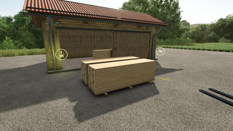 Small Pallet Storage FS25