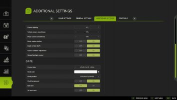Additional Game Settings v1.0.0.5 FS25 Additional Game Settings v1.0.0.5 FS25