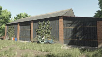 Barn With Garage FS25