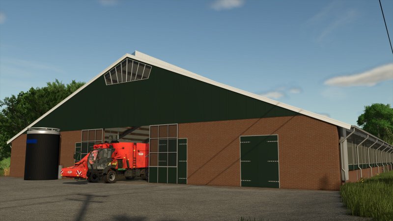 Cowshed 3+3 v1.1.0.0 FS25