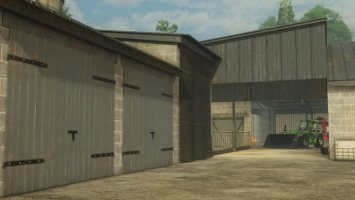 Cowshed With Garage v1.1.0.0 FS25 Cowshed With Garage v1.1.0.0 FS25