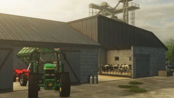 Cowshed With Garage v1.1.0.0 FS25 Cowshed With Garage v1.1.0.0 FS25