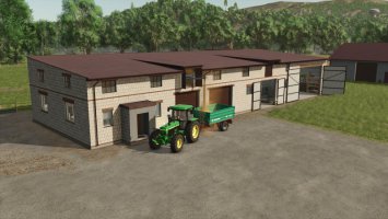 Garage Mit Kuhstall fs25