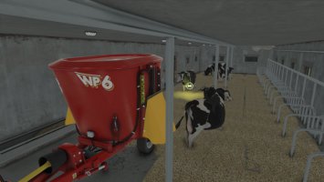 Farm Building With Cows FS25