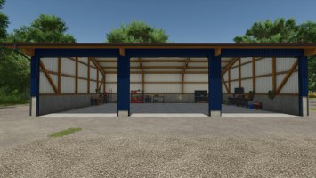 Garage With Vehicle Workshop fs25