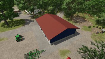 Garage With Vehicle Workshop FS25
