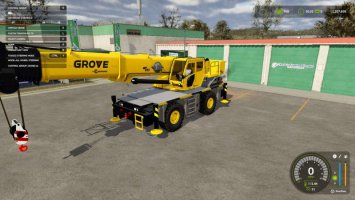 Grove GRT 655 Rough Terrain Crane FS25