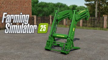 John Deere 603R Front Loader fs25