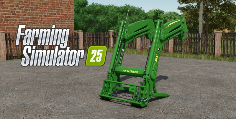 John Deere 603R Front Loader FS25