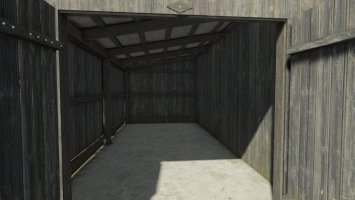 Medium Wooden Garage FS25