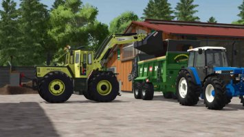 Mercedes Benz MB Trac 1100-1800 v1.0.0.3 FS25 Mercedes Benz MB Trac 1100-1800 v1.0.0.3 FS25