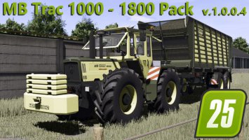 Mercedes Benz MB Trac 1100 – 1800 V1.0.0.4 fs25