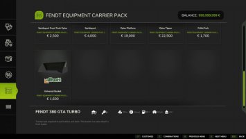 Pack Fendt GTA/Xylon Edit FS25