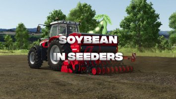 Plant soybeans with seeders