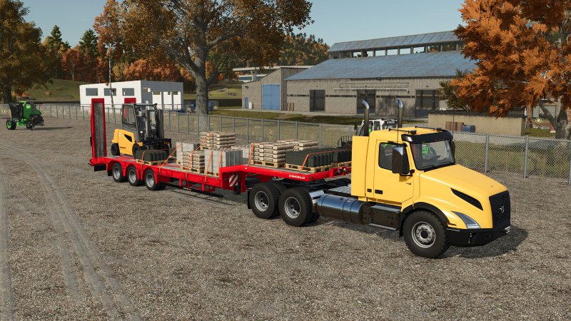 Schwarzmueller 3 Axle Low Loader v1.0.2.0 FS25