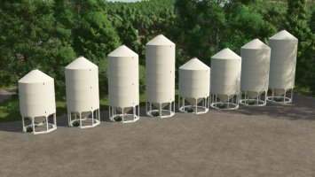 Glattwand-Trichtersilo-Pack fs25