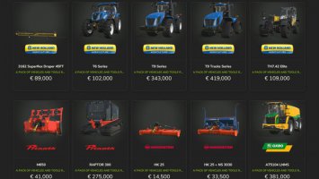 Vehicles and Tools Pack N-Q FS25 Vehicles and Tools Pack N-Q FS25