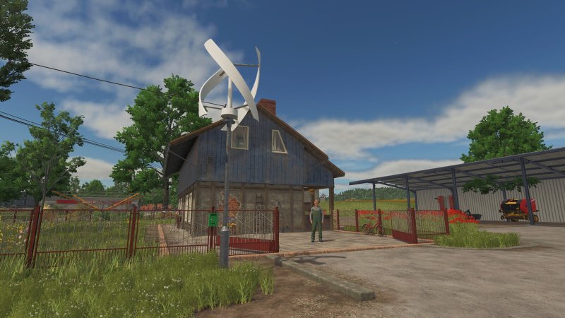 Vertikalachsen-Windkraftanlage FS25