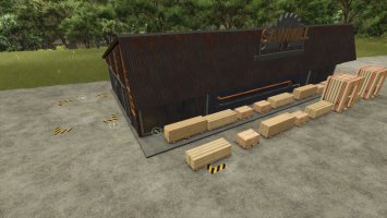 Wood Chips Sawmill v1.1.0.0 FS25