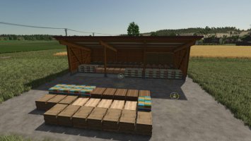 Wooden Garage Object Storage