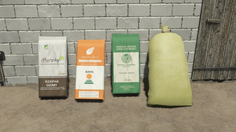 Bags with Polish seeds Pack FS25