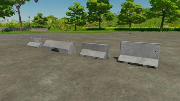 Concrete Barriers fs22