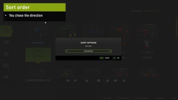 Enhanced Shop Sorting v1.1.0.0 FS25