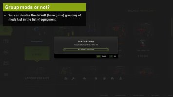 Enhanced Shop Sorting v1.1.0.0 FS25