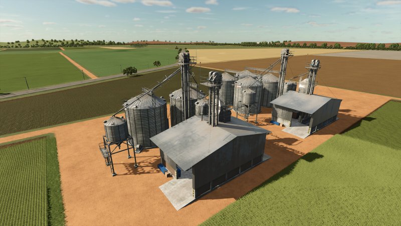 Lizard Medium Silos Pack FS25